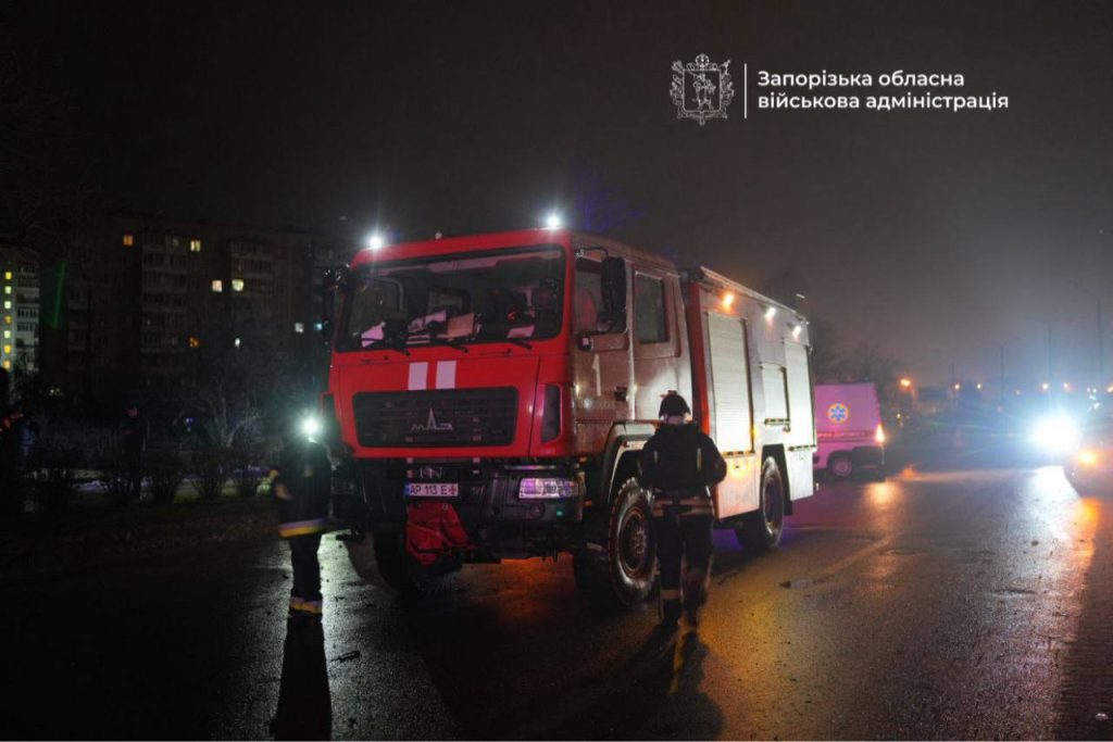 Росіяни атакували Запоріжжя БпЛА