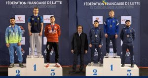 Запорізькі спортсмени з греко-римської боротьби відкрили 2026 рік медалями зі Франції