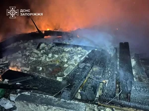 У Запорізькому районі на пожежі загинула людина