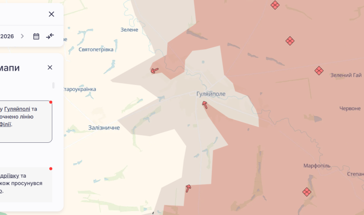 Россияне продвинулись на двух направлениях в Запорожской области (КАРТА)