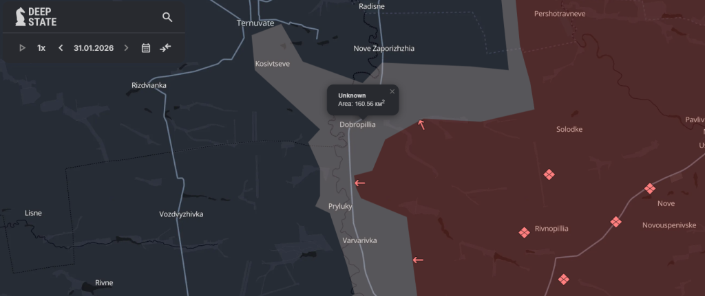 Россияне продвинулись в Запорожской области, — DeepState