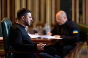 Зеленський обговорив захист Запоріжжя від дронів і постачання перехоплювачів