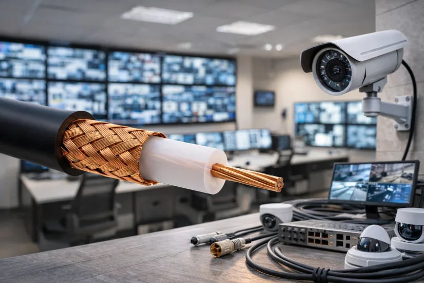 Как коаксиальные кабели влияют на качество сигнала в системах связи и видеонаблюдения