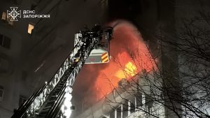 На Запоріжжі сталося 10 пожеж після обстрілів 23 березня – ДСНС