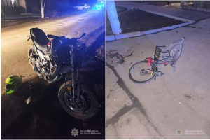 В Запорожской области 15-летний мотоциклист сбил женщину — оба госпитализированы