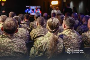 У Запоріжжі до Дня Національної гвардії нагородили військовослужбовців