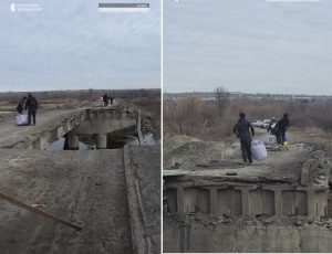 В Запорожской области эвакуацию проводят по поврежденным мостам