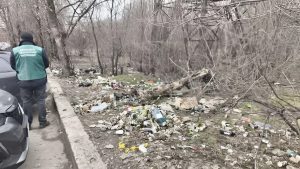 У Космічному районі Запоріжжя виявили незаконне сміттєзвалище