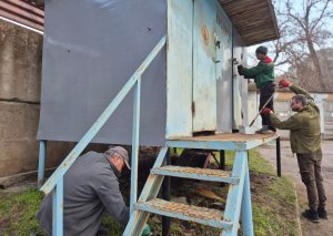 У Запоріжжі «Запоріжремсервіс» провів масову весняну толоку на території підприємства