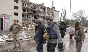 Борис Джонсон побував на Запорізькому напрямку, – Daily Mail (ФОТО)