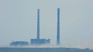 Токсичний пил біля Запорізької ТЕС накриває Енергодар 