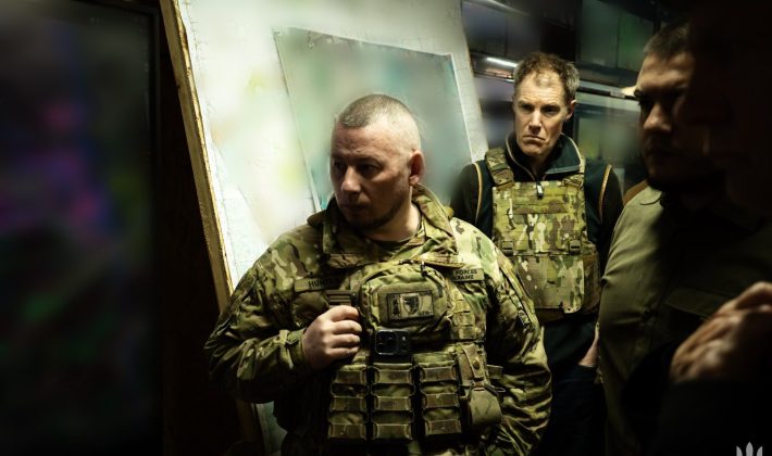 Британская делегация посетила Запорожское направление: что известно (ФОТО)