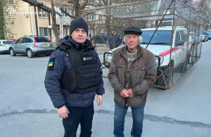 Из Преображенской громады в Запорожской области эвакуировали пенсионера