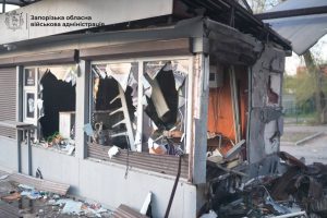 Масований удар по Запоріжжю: загинула літня продавчиня кіоску