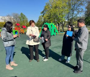 У Запоріжжі невідомі пошкодили парк в Хортицькому районі