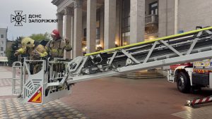 У Запоріжжі під час негоди постраждала філармонія (ФОТО)