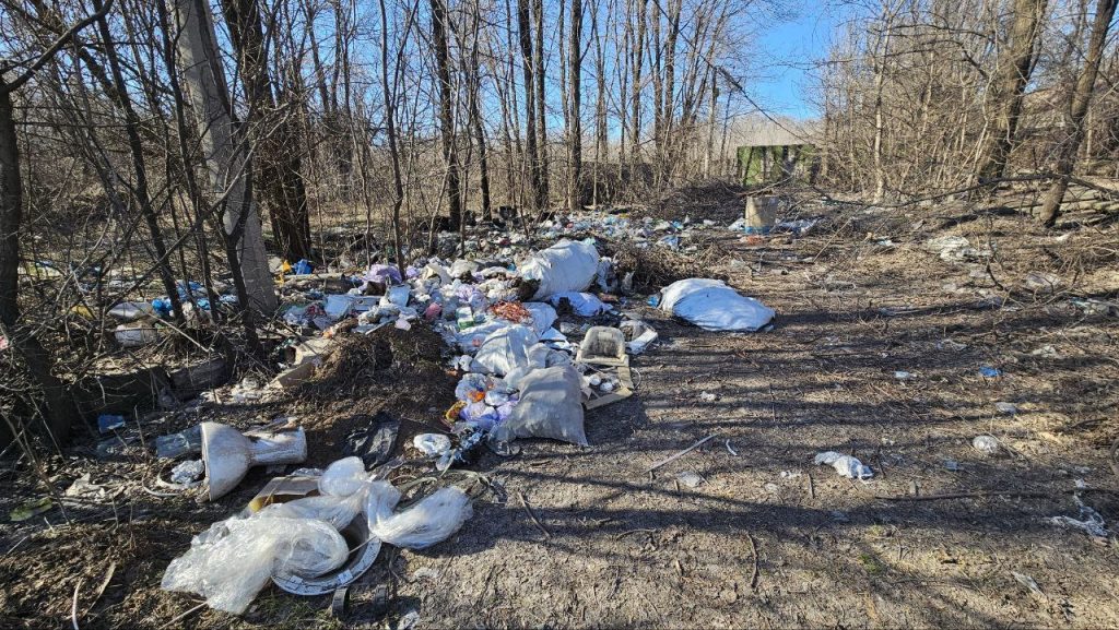 У Заводському районі Запоріжжя виявили стихійне сміттєзвалище