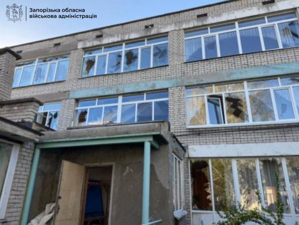 У Запоріжжі росіяни завдали удару по навчальному закладу
