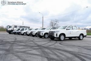 Запоріжжя отримало вісім нових автомобілів: як їх використають