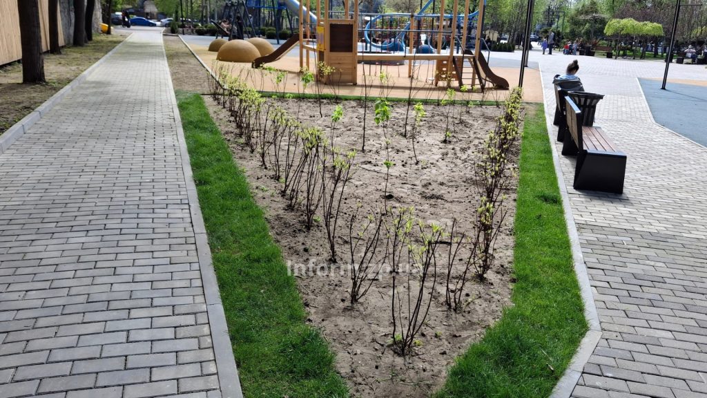 Сломанные аттракционы и новые саженцы: как выглядит самая дорогая детская площадка Запорожья (ФОТО)