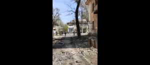 Российский дрон ударил по Запорожью: повреждена остановка (ВИДЕО)
