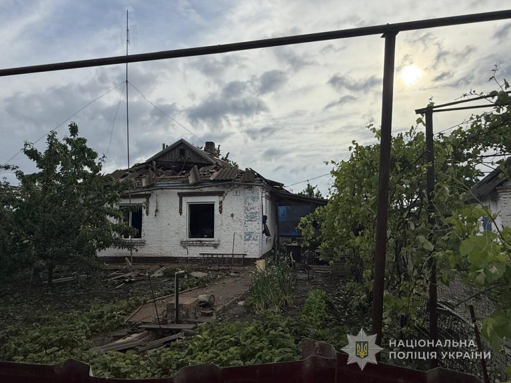 Наслідки ударів у Запорізькій області 10 травня. Фото: поліція Запорізької області