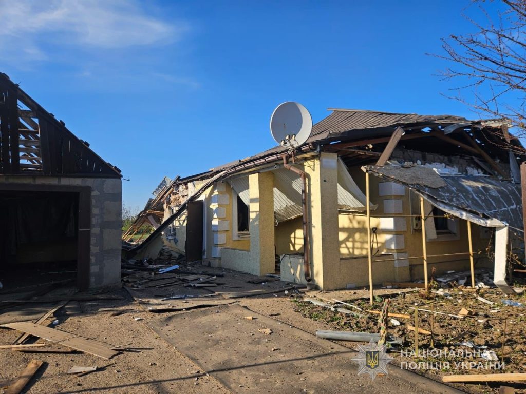 Наслідки російських ударів 27 травня. Фото: поліція Запорізької області