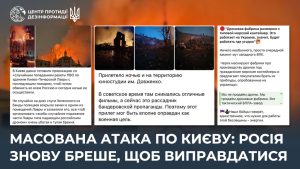 «Самоподжоги» и обвинения ПВО: РФ оправдывает удары по гражданским в Киеве