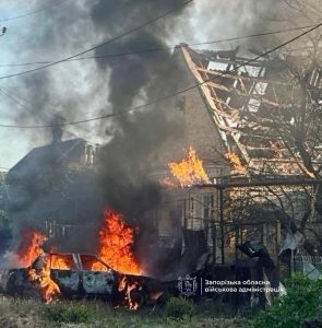 Ранковий удар по приватному будинку в Запоріжжі: що відомо