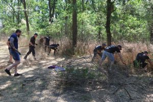 В Запорожье на Хортице провели экологическую толоку (ФОТО, ВИДЕО)