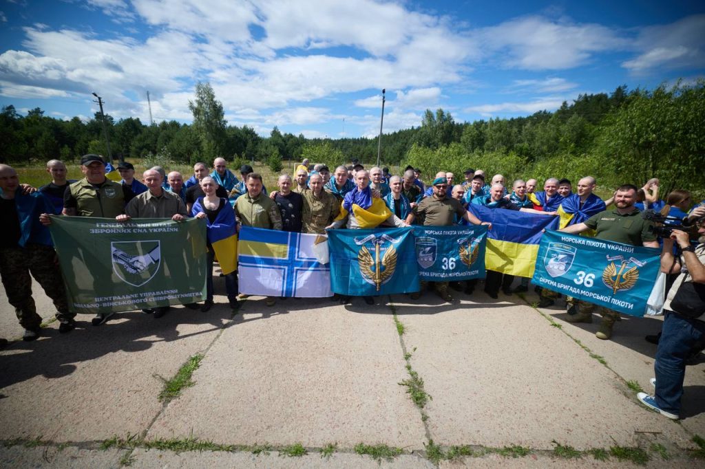 Из российского плена вернули 160 украинских военных: среди них — запорожцы