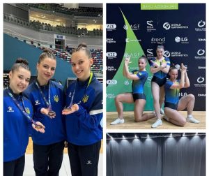 Спортсменка із Запорізької області здобула медаль на Кубку світу з аеробіки в Баку