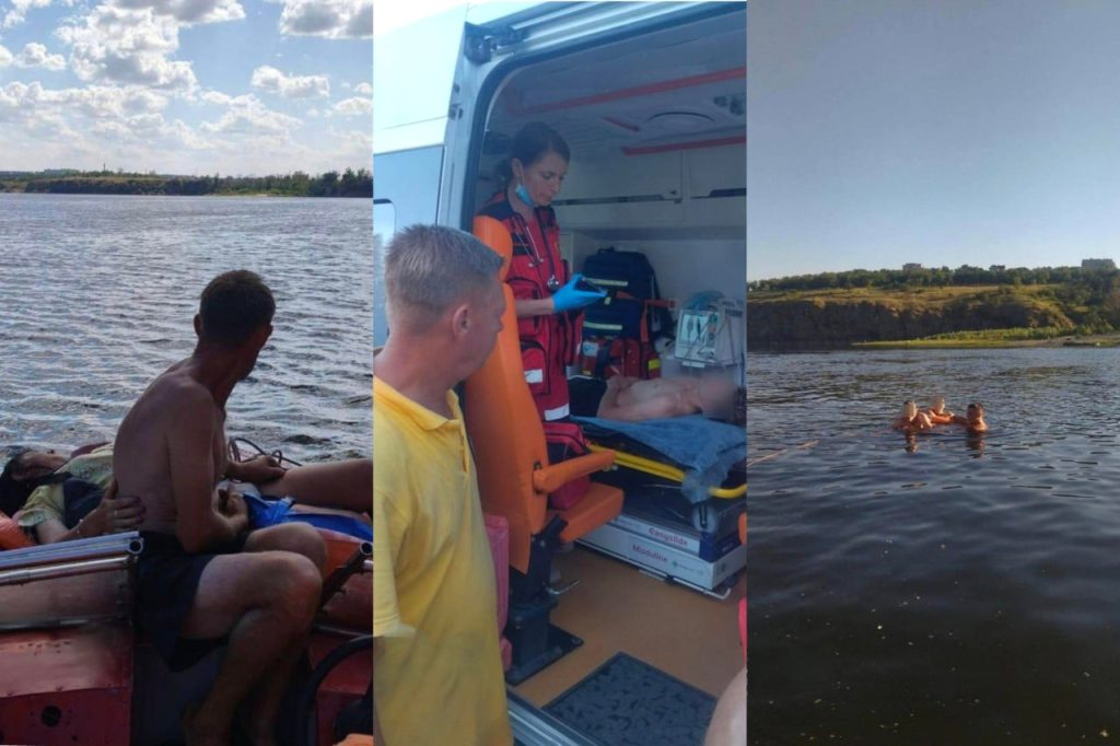 Запорізька міська рятувально-водолазна служба допомагає людям. Фото: Запорізька міська рада