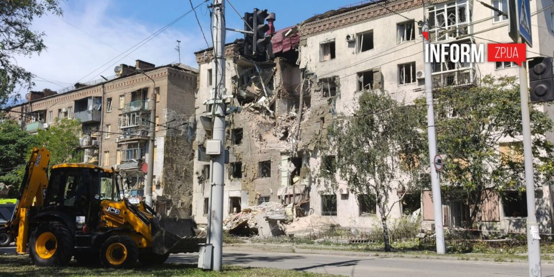 Стало известно, сколько домов пострадало в Запорожье в результате атаки 19 июля