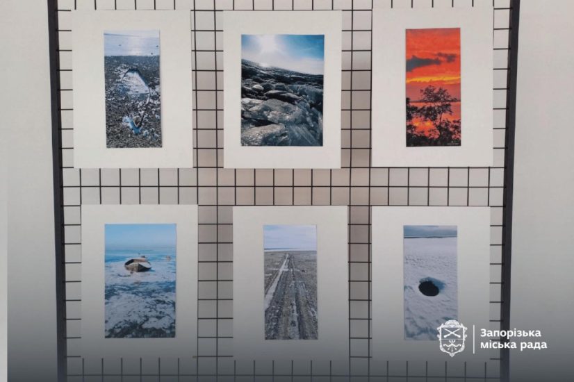 В Запорожье открыли бесплатную фотовыставку о возрождении Великого Луга после подрыва Каховской ГЭС