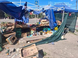 Российский дрон атаковал Запорожье: есть раненые