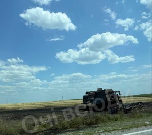 На Запоріжжі російський дрон атакував комбайн: поранений чоловік