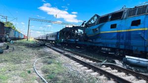 Российский беспилотник атаковал поезд на Запорожье: что известно