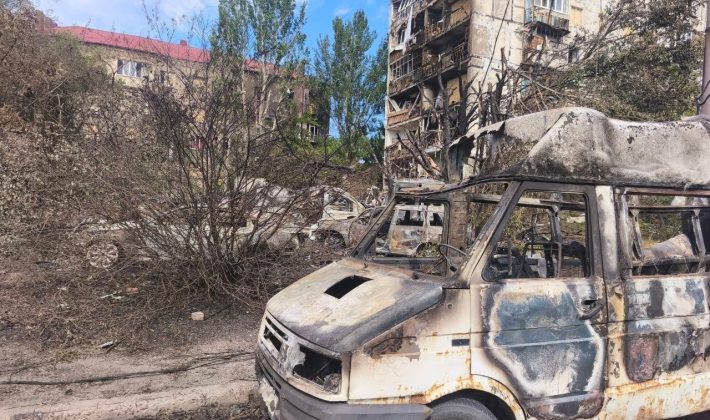 Последствия обстрела Запорожья: экологи зафиксировали загрязнение более 3000 квадратных метров