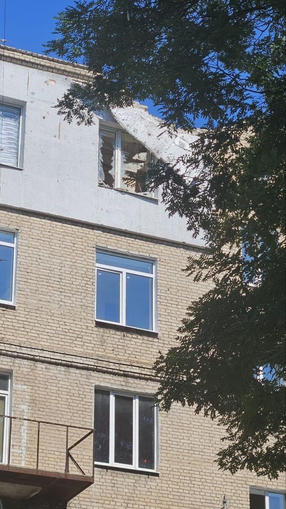 Засорено более 200 квадратных метров: последствия атаки дронов на Запорожье