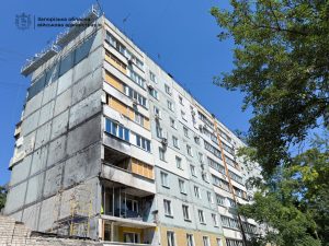 Восстановление дома на улице Вишневецкого в Запорожье: что уже сделано