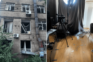 У Запоріжжі через російську атаку пошкоджено студію радіо «На дотик»