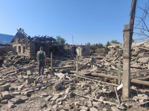 Воронки, пожар и тонны мусора: экоинспекторы оценивают последствия атаки на Запорожье