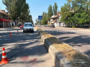 ДТП у центрі Запоріжжя: водійка збила двох 16-річних підлітків 