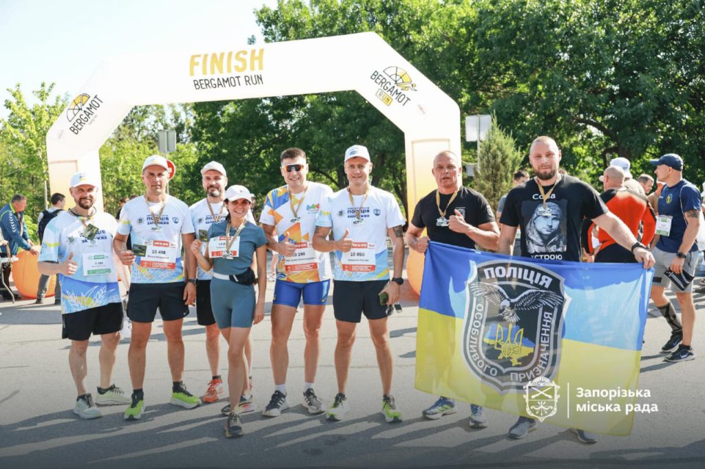 В Запорожье провели забег в честь погибших защитников Украины (ФОТО)