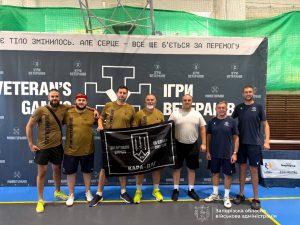 Шесть ветеранов из Запорожья вышли в финал «Игр ветеранов-2026» по настольному теннису