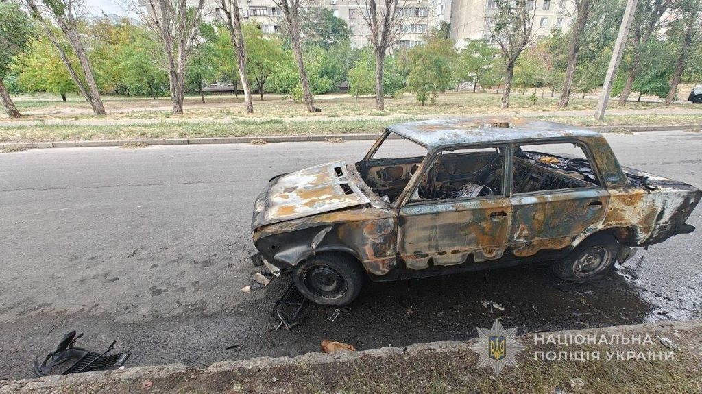 В Запорожье задержали мужчину, который поджёг автомобиль из-за конфликта с приятелем дочери