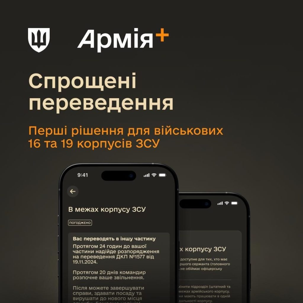 В ВСУ начали оформлять первые упрощённые переводы через «Армія+»: кто из Запорожской области может воспользоваться программой