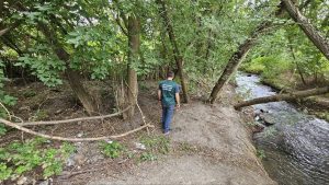 Понад 120 м² сміття: у Запоріжжі виявили засмічення біля річки