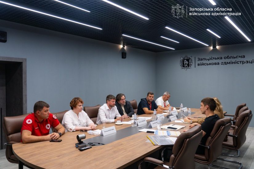 В Запорожской области обсудили с Красным Крестом новые проекты поддержки региона